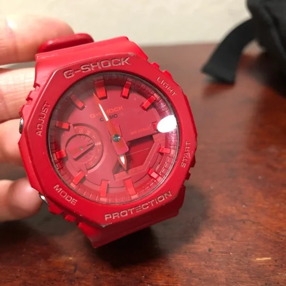G-Shock Vibrant Red Timepiece - Picture 3 of 4